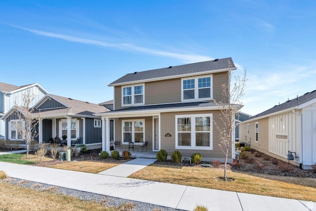 6156 W Poplar View Dr, South Jordan, UT 84009 - view of front of property with a porch