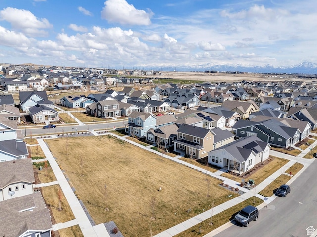6156 W Poplar View Dr, South Jordan, UT 84009 - bird's eye view with a residential view