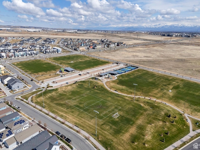6156 W Poplar View Dr, South Jordan, UT 84009 - bird's eye view featuring a residential view