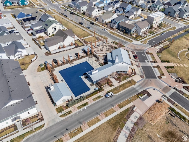 6156 W Poplar View Dr, South Jordan, UT 84009 - bird's eye view featuring a residential view