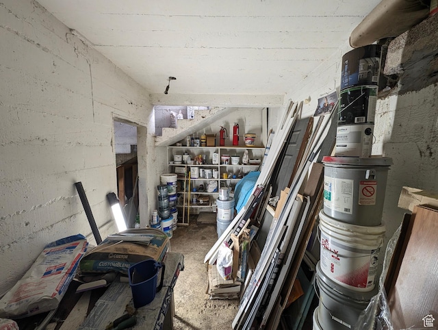 160 W 800 S, Payson, UT 84651 - below grade area with concrete block wall