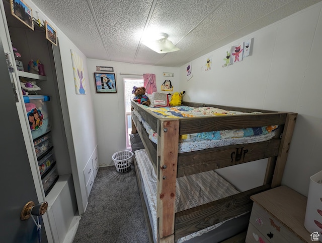 160 W 800 S, Payson, UT 84651 - carpeted bedroom featuring a textured ceiling