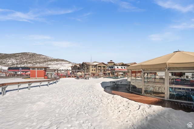 3700 Blackstone Dr Unit 9, Park City, UT 84098 - view of yard with a mountain view