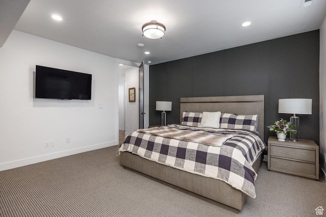 12709 N Belaview Way, Hideout, UT 84036 - carpeted bedroom with baseboards and recessed lighting