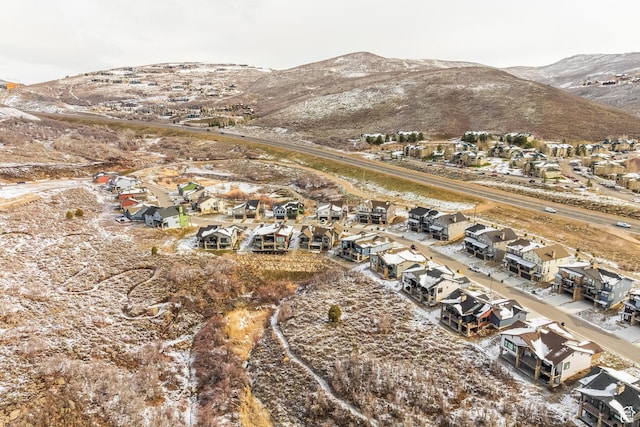 12709 N Belaview Way, Hideout, UT 84036 - drone / aerial view with a mountain view and a residential view