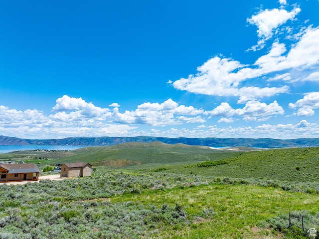 3525 S Sweetwater Pkwy, Garden City, UT 84028 - view of mountain backdrop featuring a large body of water