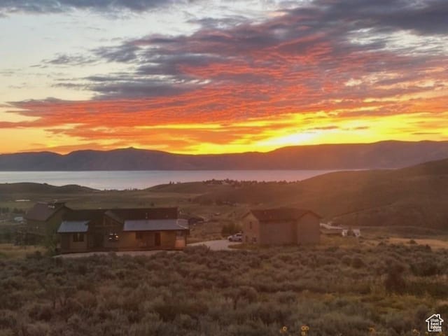 3525 S Sweetwater Pkwy, Garden City, UT 84028 - mountain view with a large body of water