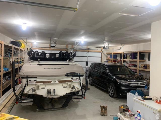 3525 S Sweetwater Pkwy, Garden City, UT 84028 - garage with a garage door opener