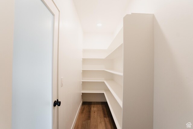view of pantry