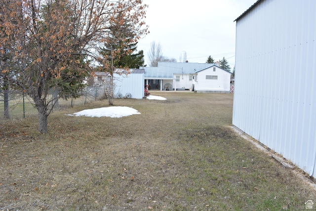 418 N 9th St, Montpelier, ID 83254 - view of yard with an outbuilding