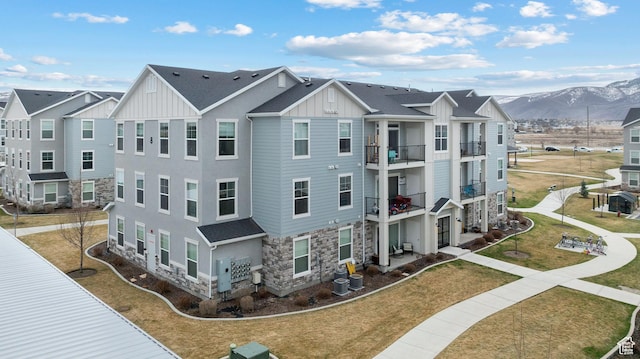 1128 S 820 E Unit 8204, Heber City, UT 84032 - exterior space with a residential view, central air condition unit, and a mountain view