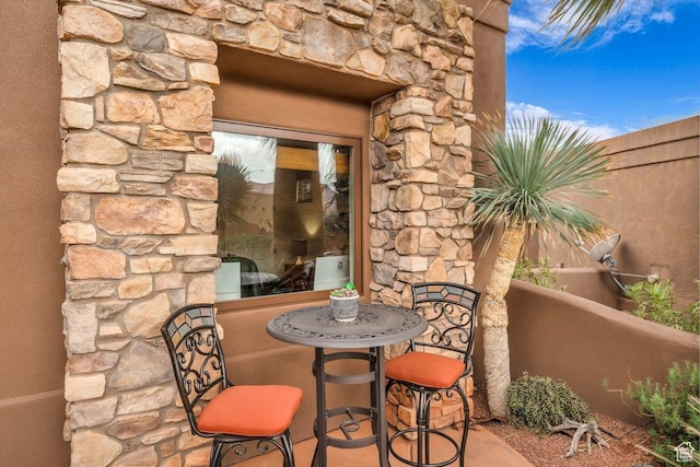 2090 N Tuweap Dr Unit 2, St George, UT 84770 - view of patio / terrace with fence