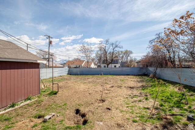 180 E Southgate Ave S, Salt Lake City, UT 84115 - view of yard featuring a fenced backyard