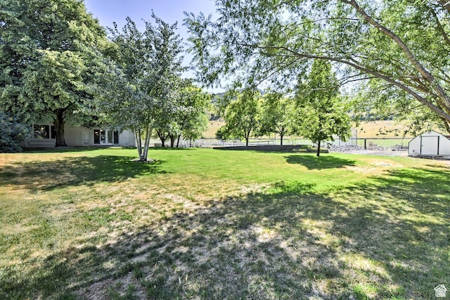 1050 S 200 W, Wellsville, UT 84339 - view of yard with fence