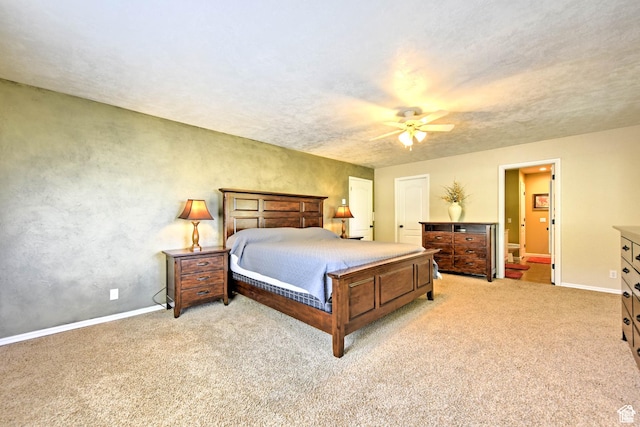 1050 S 200 W, Wellsville, UT 84339 - carpeted bedroom featuring baseboards and a ceiling fan