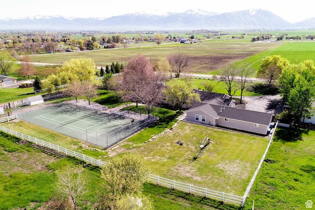 1050 S 200 W, Wellsville, UT 84339 - bird's eye view with a mountain view and a rural view