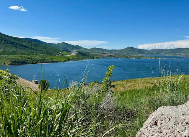 451 W Glenview Loop, Heber City, UT 84032 - water view featuring a mountain view