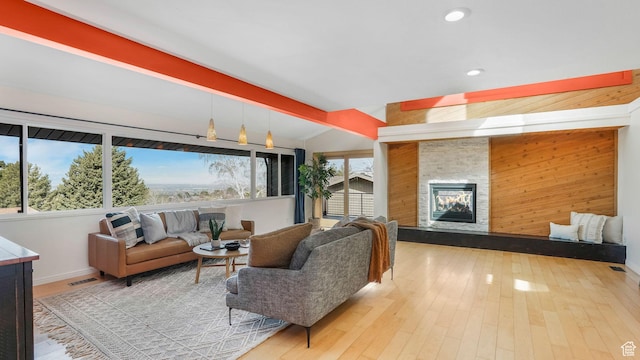 lobby featuring visible vents