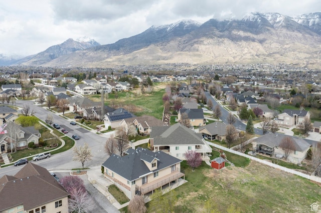 1278 E 530 N, American Fork, UT 84003 - aerial view featuring a residential view and a mountain view