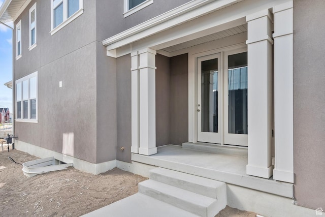 7021 W Granbury Dr, South Jordan, UT 84009 - property entrance with stucco siding
