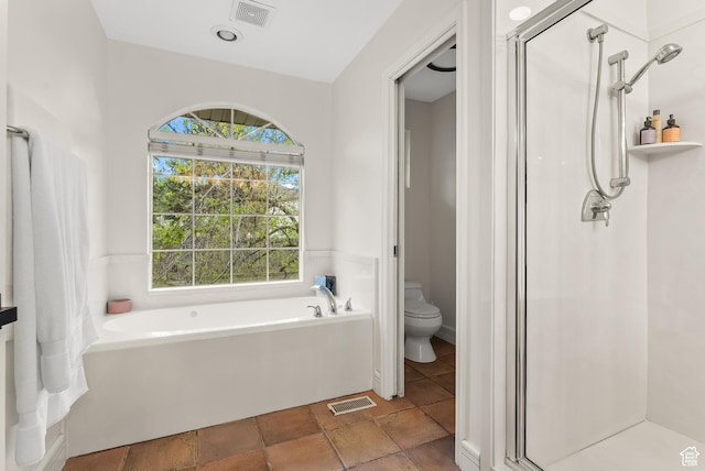 3338 E Creek Rd, Cottonwood Heights, UT 84121 - full bathroom featuring a shower stall and a garden tub