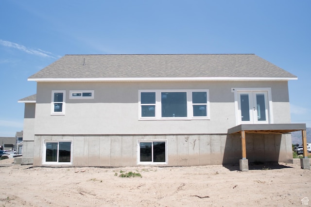 3639 S Macy Ln, West Haven, UT 84401 - rear view of house featuring roof with shingles