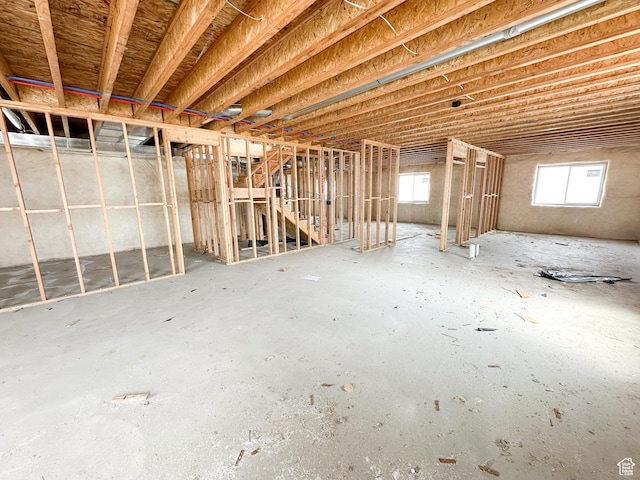 miscellaneous room with plenty of natural light
