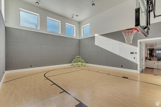 70 E Deer Meadow Ct, Woodland Hills, UT 84653 - view of basketball court featuring basketball hoop