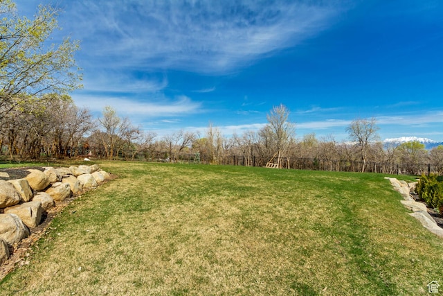 70 E Deer Meadow Ct, Woodland Hills, UT 84653 - view of yard featuring a forest view