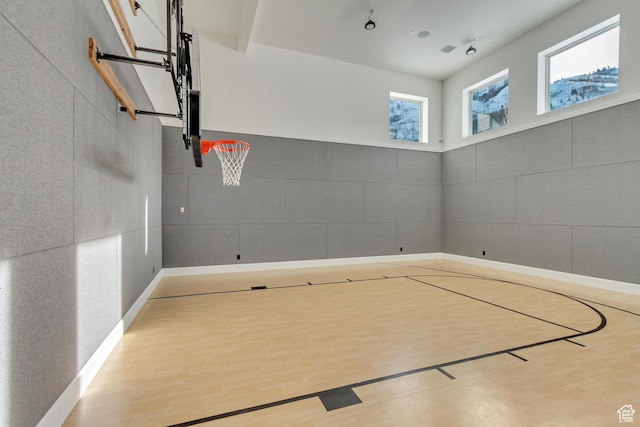 70 E Deer Meadow Ct, Woodland Hills, UT 84653 - view of sport court featuring basketball hoop