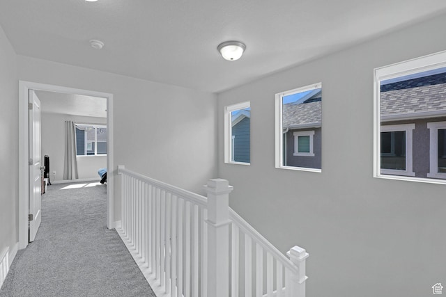 3219 W 3825 S, West Haven, UT 84401 - corridor with an upstairs landing and carpet floors
