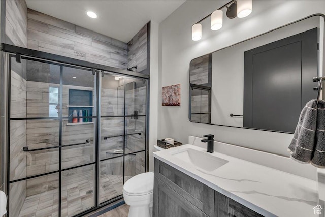444 S 1530 W, Hurricane, UT 84737 - full bath with toilet, a stall shower, and vanity