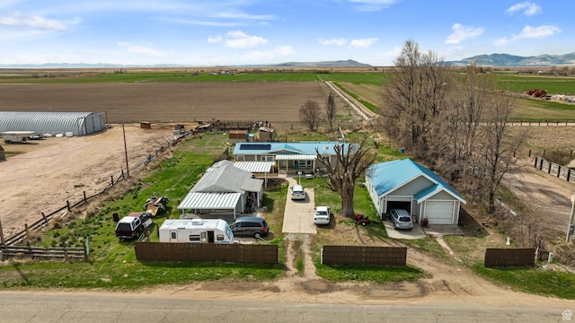 5801 S 7100 W, Hooper, UT 84315 - birds eye view of property featuring a rural view and a mountain view