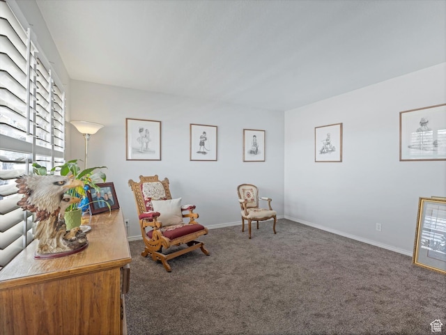 4572 W Bingham Park Dr S, West Jordan, UT 84088 - living area featuring carpet floors and baseboards