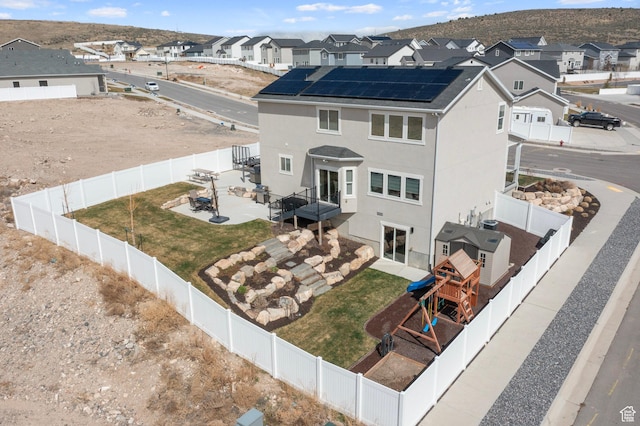 7091 N Oquirrh Ranch Pkwy, Eagle Mountain, UT 84005 - bird's eye view featuring a residential view