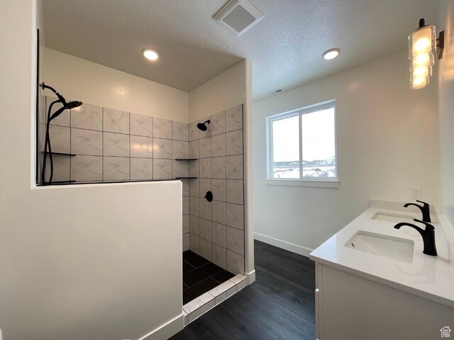 631 N 4250 W, Vernal, UT 84078 - bathroom featuring a walk in shower, a sink, and visible vents
