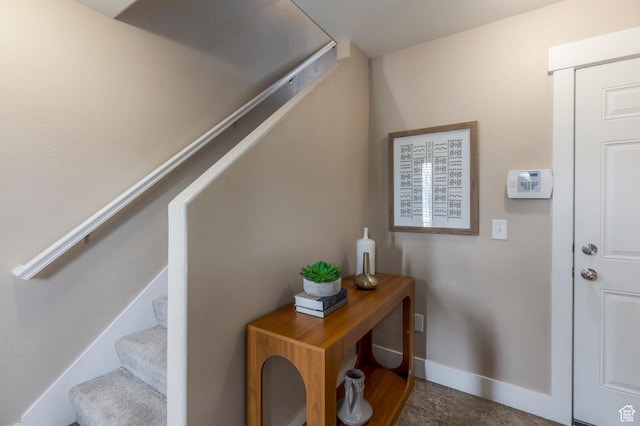 3723 S Gowan Ln W, Salt Lake City, UT 84115 - interior space with stairway and baseboards