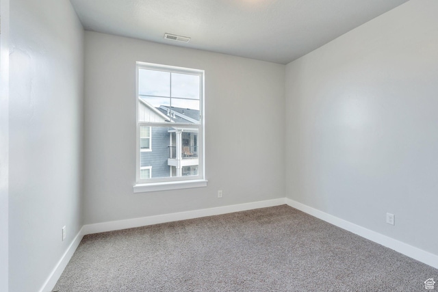 108 W Seasons Dr, Vineyard, UT 84059 - empty room with visible vents, baseboards, and carpet