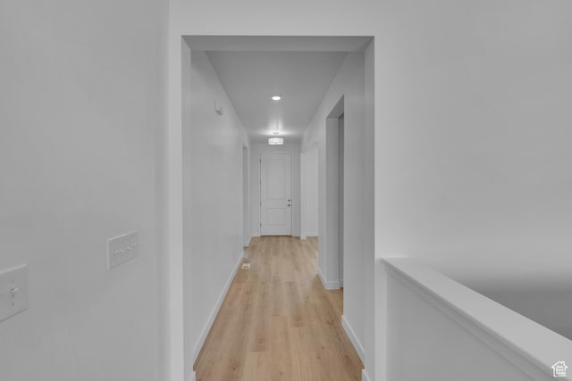 356 W Emma St Unit 625, Grantsville, UT 84029 - hall with baseboards and light wood finished floors