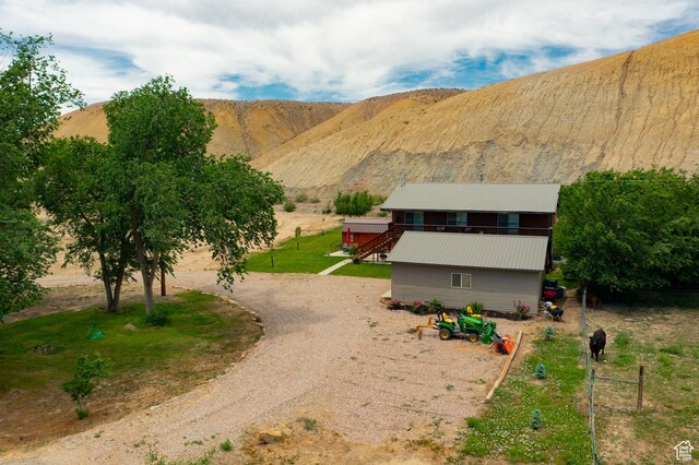 2770 S 9500 E, Jensen, UT 84035 - birds eye view of property with a mountain view