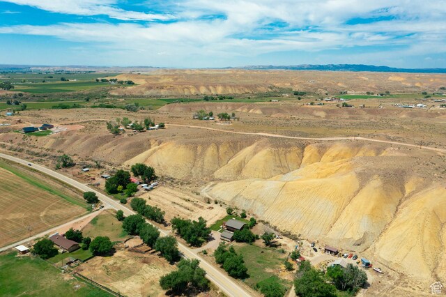 2770 S 9500 E, Jensen, UT 84035 - birds eye view of property featuring a rural view