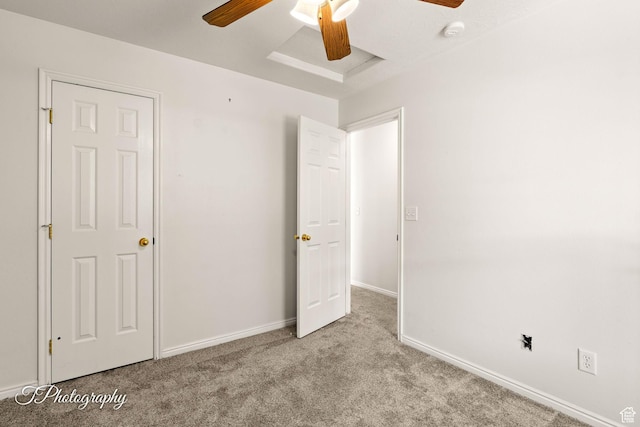 1360 E Telegraph St # 8, Washington, UT 84780 - unfurnished bedroom featuring baseboards, a ceiling fan, and carpet floors