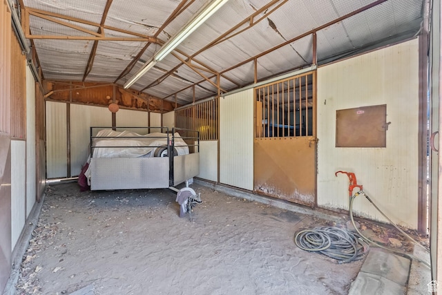 view of stable