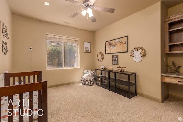 1285 Summerwood Cir, Santa Clara, UT 84765 - bedroom featuring visible vents, baseboards, and carpet