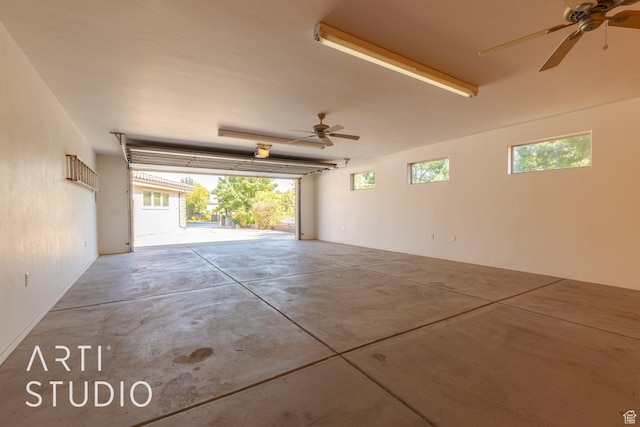 1285 Summerwood Cir, Santa Clara, UT 84765 - garage with a ceiling fan
