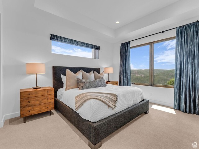 2178 E Lone Peak Ln, Kamas, UT 84036 - carpeted bedroom featuring multiple windows, recessed lighting, and baseboards