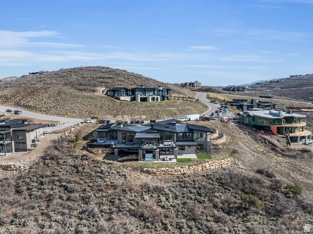 2178 E Lone Peak Ln, Kamas, UT 84036 - birds eye view of property with a mountain view