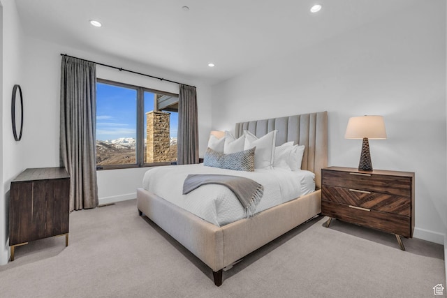 2178 E Lone Peak Ln, Kamas, UT 84036 - bedroom with recessed lighting, carpet, and baseboards