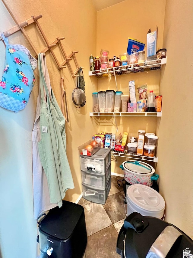 view of pantry
