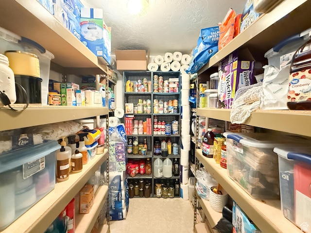 view of pantry